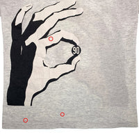 US古着 90's 90 NINETY ナインティー 両面プリント Tシャツ スケート ONEITA Size M 福生店