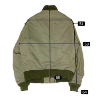 USARMY ユーエスアーミー キルティング ライナージャケット CWU-9/P カーキ sizeM 瑞穂店
