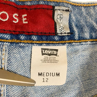 US古着 90's Levi's Silver Tab リーバイス シルバータブ Loose ルーズフィット テーパードデニムパンツ USA製 Size M 12 福生店