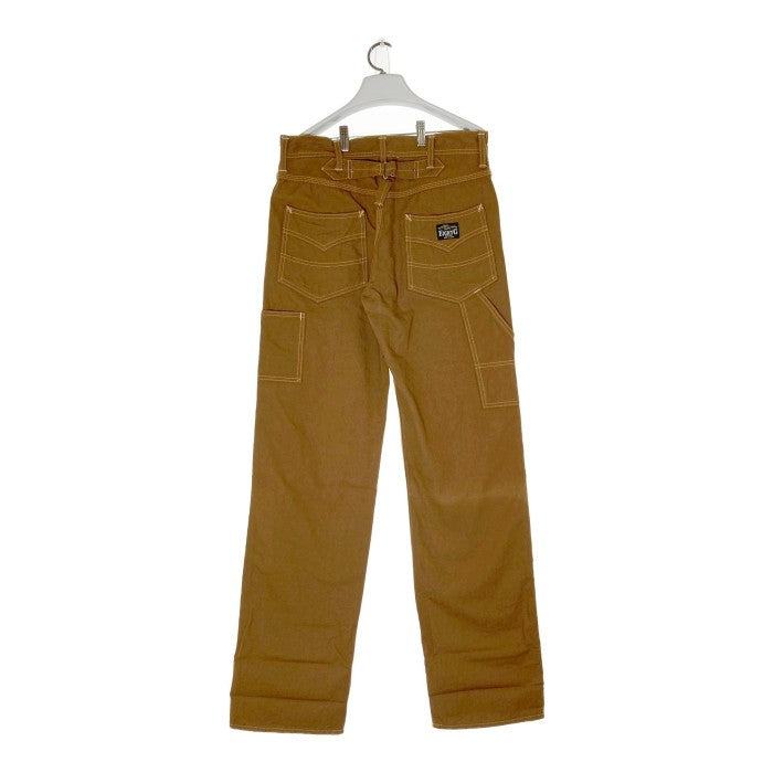 EightーG エイトジー DOUBLE KNEE DUCK WORK PANTS ダブルニーダックワークパンツ 8wkー08 ブラウン  sizeW32 瑞穂店