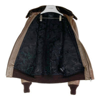 ACANTHUS アカンサス L1314B cow leather souvenir jkt 牛革 オールレザー レザージャケット ブラウン sizeM 瑞穂店