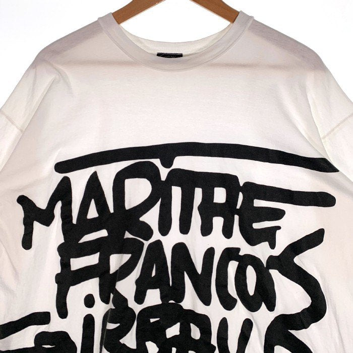 Marithe Francois Girbaud マリテフランソワジルボー プリント Tシャツ ホワイト Size XL 福生店