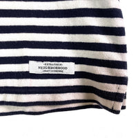 NEIGHBORHOOD ネイバーフッド BAR NARROW C-CREW ボーダークルーネックTシャツ ホワイト ネイビー sizeM 瑞穂店