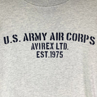 AVIREX アヴィレックス 6123432 AIR FORCE クルーネック スウェット グレー size M 瑞穂店