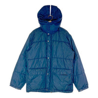 THE NORTH FACE ノースフェイス 70-80S 茶タグ 中綿 ジャケット ーフード付き FIBERFILL2 ファイバーフィル ブルー sizeL 瑞穂店