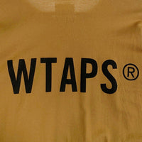 WTAPS ダブルタップス 21AW VIBES L/S TEE バイブス ロングスリーブTシャツ カーキ 212PCDT-LT01S Size 4 福生店