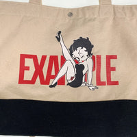 EXAMPLE エグザンプル BETTY BOOP ベティブープ キャンバス 2WAY バッグ 福生店