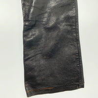 The Real McCOY's リアルマッコイズ Buco ブコ ホースハイド レザーパンツ 茶芯 ブラック Size 33 福生店