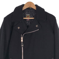 Schott ショット Wool Pea Coat One Star ウール Pコート ワンスター 7068 ブラック Size 34 福生店