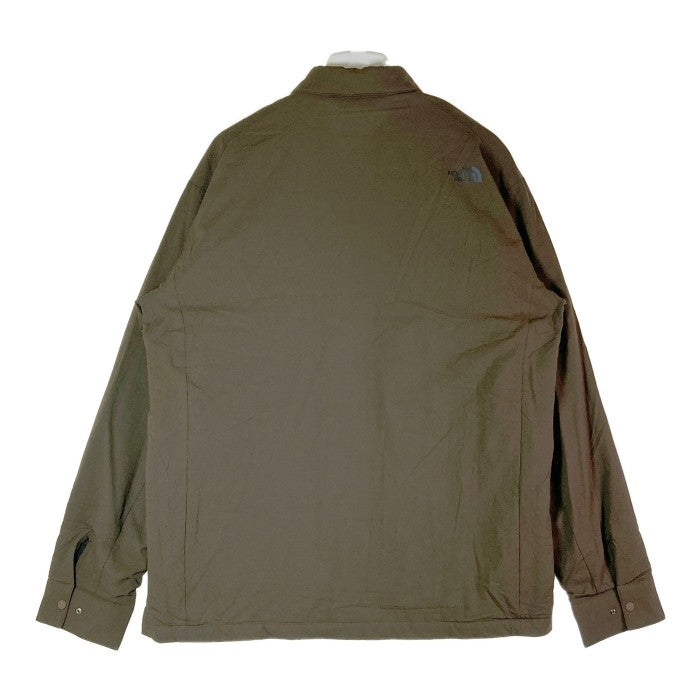 THE NORTH FACE ザノースフェイス NR62301 OCTOBER MID SHIRT オクトーバーミッドシャツ チャコールカーキ  sizeL 瑞穂店