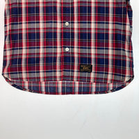 WTAPS ダブルタップス 141LTDT-SHM04 14SS UNION ユニオン チェック柄 半袖シャツ レッド sizeS 瑞穂店