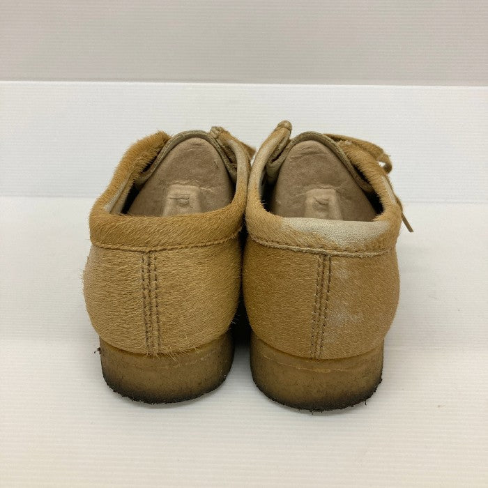 26cm【新品】Clarks クラークス ハラコ ワラビーブーツ BROWN