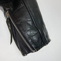 HORN WORKS ホーンワークス レザージャケット ライダース シングル ブラック sizeL 瑞穂店
