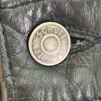 Schott ショット レザーパンツ ストレート ジッパーフライ Lot600 ブラック Size 32 瑞穂店