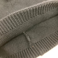 MONCLER モンクレール BERRETTO KNIT CAP ロゴワッペン付き ウール100% ニット帽 ニットキャップ ブラック瑞穂店