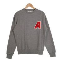 ami アミ アレクサンドルマテュッシュ ワッペン スウェットトレーナー グレー Size M 福生店