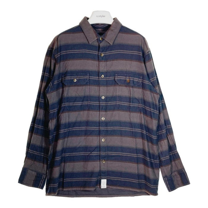 DESCENDANT ディセンダント MILPITAD BORDER LS SHIRT 18AW ボーダー