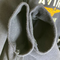 AVIREX アヴィレックス 6193630 CUT刺繍 ジップ スウェット ZIP SWEAT PARKA ネイビー sizeM 瑞穂店