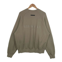 ESSENTIALS エッセンシャルズ 21AW バックラバーロゴプリント ラグランスリーブ スウェットトレーナー グリーン Size S 福生店