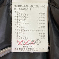BEAMS ビームス 11-18-0675-214 13AW ファーライナー付きフーデットダウン ブラック sizeM 瑞穂店