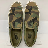 VANS バンズ Classic Slip-On スリッポン CAMO military olive VN-0EYEX1E ミリタリーカモ柄 カーキ size27.5cm 瑞穂店