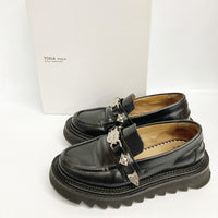 TOGA PULLA トーガ プルラ バックル ローファー ブラック size38 瑞穂店