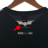 WIND AND SEA ウィンダンシー 23AW THE DARK KNIGHT ダークナイト THE JOKER S/S TEE ジョーカー プリントTシャツ Size L 福生店