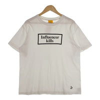 FR2 エフアールツー Influencer Kills プリントTシャツ ホワイト Size L 福生店