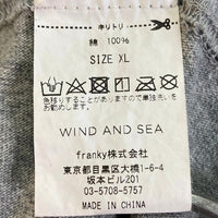 WIND AND SEA ウィンダンシー SPACE JAM スペースジャム プリントTシャツ グレー SizeXL 瑞穂店