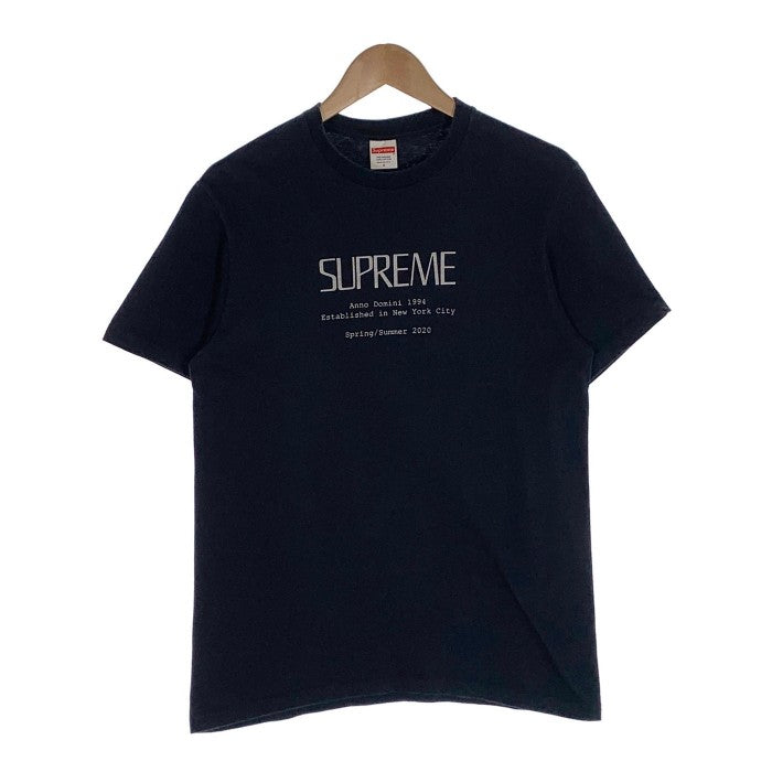 Supreme Anno Domini Tee Navy Tシャツ ネイビーシュプリームオンラインカラー