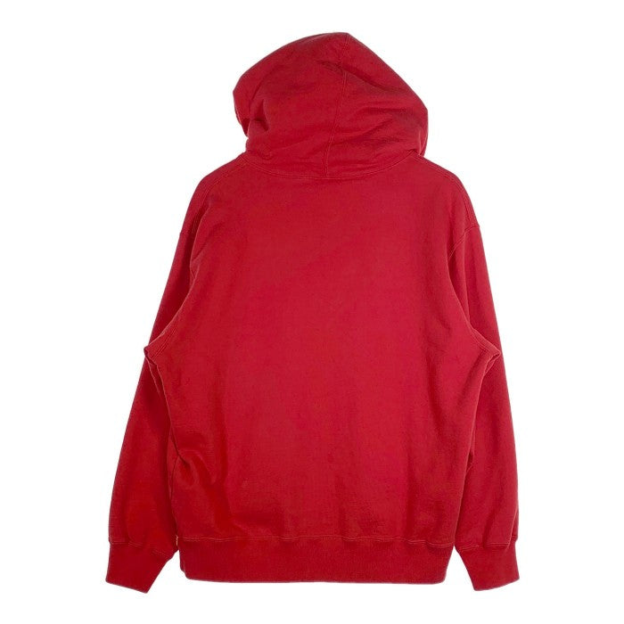 SUPREME シュプリーム 21AW Raised Embroidery Hooded Sweatshirt レイズドエンブロイダリー  プルオーバースウェットパーカー レッド Size M 福生店