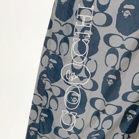 BAPE ベイプ × COACH コーチ 総柄 ナイロンショーツ ショートパンツ Size L 福生店