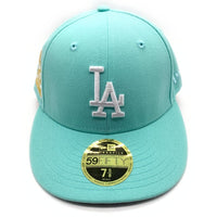 New Era ニューエラ 59FIFTY ドジャース FIRST LOS ANGELS ワールドシリーズ エメラルドグリーン Size 7 5/8(60.6cm) 福生店