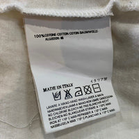 Martin Margiela マルタンマルジェラ M字ラバーコーティング Vネックカットソー 半袖 ホワイト Size 46 福生店