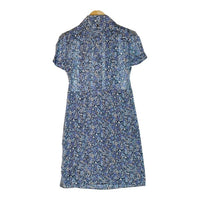 sportmax code マックスマーラ スポーツマックス 花柄ワンピース ブルー size38 瑞穂店