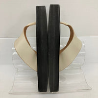 ATP ALL TOMORROW'S PARTIES オールトゥモロウズパーティーズ トングボリュームサンダル オフホワイト×ブラウン size37 24cm 瑞穂店