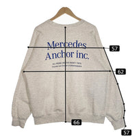 Mercedes Anchor Inc. メルセデスアンカーインク Crew Sweat スウェット クルーネック トレーナー アッシュグレー Size L 福生店