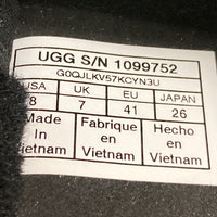 UGG アグ DUNE SLIDE スウェード サンダル ブラック size26cm 瑞穂店