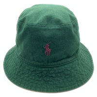 Polo Ralph Lauren ポロラルフローレン リバーシブル バケットハット グリーン ベージュ 福生店