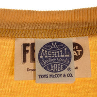 TOYS McCOY トイズマッコイ フィリックス Where's The Beach プリントTシャツ イエロー Size L 福生店