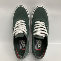 VANS ヴァンズ SKATEBOADING POPCUSH AUTHENTIC スウェードスニーカー グリーン size26.5cm 瑞穂店