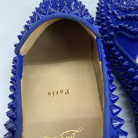 Christian Louboutin クリスチャンルブタン スタッズスリッポン ブルー size40 瑞穂店