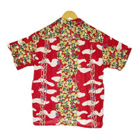 SUN SURF サンサーフ 311-M31057 アロハシャツ 花柄 レッド size- 瑞穂店