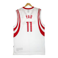 REEBOK リーボック NBA ROCKETS 11 YAO ルーキーズ ユニフォーム ホワイト size2XL 瑞穂店