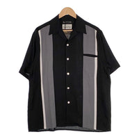 WACKO MARIA ワコマリア 23SS MINEDENIM マインデニム 50's SHIRT オープンカラーシャツ 半袖 ブラック グレー Size S 福生店