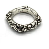 Chrome Hearts クロムハーツ SBT BAND スクロール バンド リング SV925 Size 9号 福生店