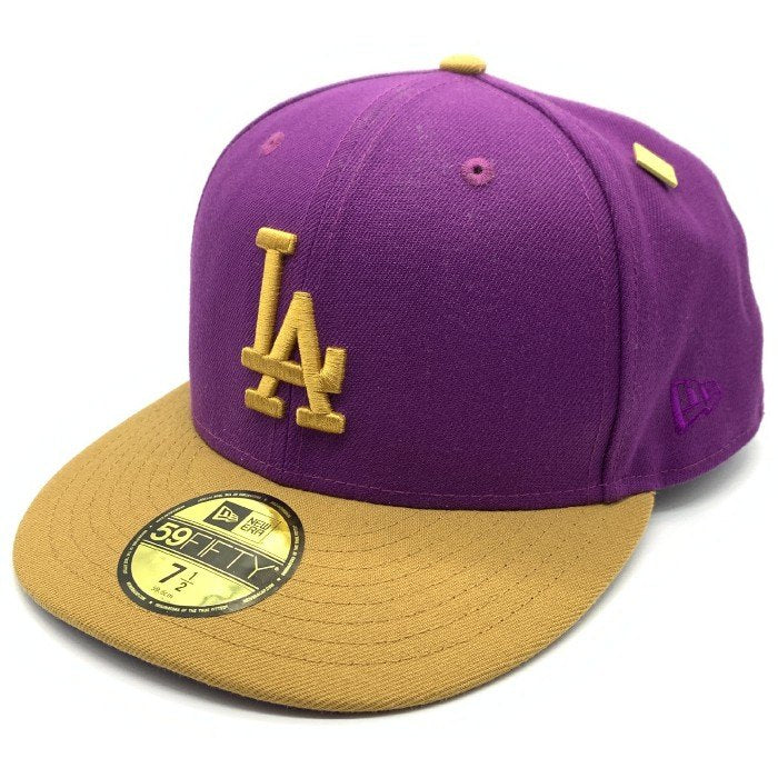 New Era ニューエラ L.A.Dodgers Capsule 59FIFTY ドジャーススタジアム50周年ワッペン パープル Size 7  1/2(59.6cm) 福生店