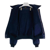 LEE リー 70’s 70年代 ウールブルゾン ジャケット リブ TALONジップ ネイビー size- 瑞穂店