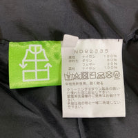 THE NORTH FACE ザノースフェイス ND92335 NUPTSE JACKET ヌプシジャケット ブラック Size L 瑞穂店