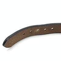 WOLFS HEAD ウルフズヘッド 15mm スタッズ レザーブレスレット ブラック 福生店